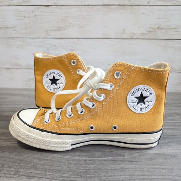 Converse Chuck Taylor 70 Hi Men's Shoes Sunflower-Black-Egret 7M/9W - Picture 2 of 11